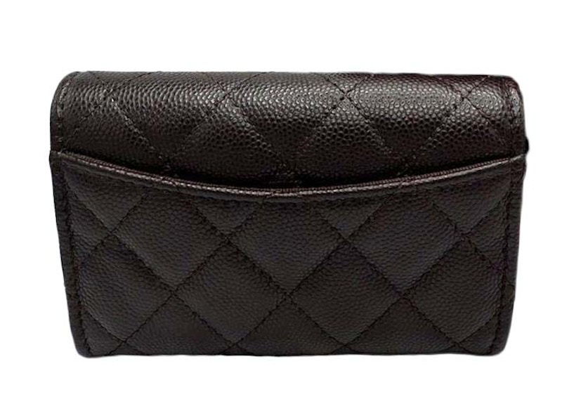 Order 샤넬 클래식 카드 홀더 AP0214 브라운