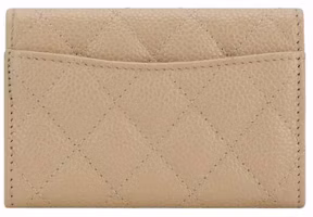 Order Chanel Classic Porta Tarjetas Beige (AP0214)