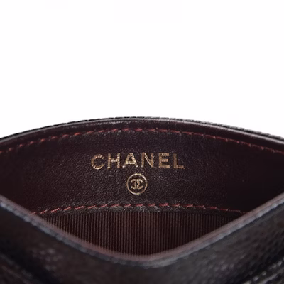 Chanel Classic Card Holder Quilted Caviar Gold-tone Black Lookbook Chanel Classic Card Holder Quilted Caviar Gold-tone Black