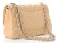 Order Chanel Classic Double Flap Quilted Jumbo Beige