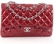 Buy Chanel Classic Double Flap Quilted Jumbo Red