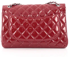 Order Chanel Clásico Doble Solapa Acolchado Jumbo Rojo