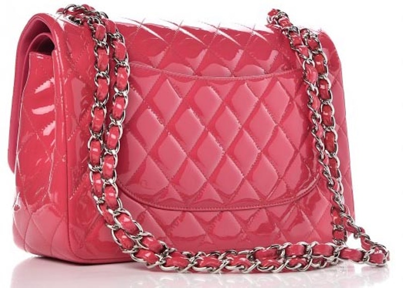 Order Chanel Klasik Double Flap Quilted Jumbo Rose Pink