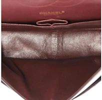 Lookbook Chanel Clásico Doble Solapa Acolchado Piel Cordero Oro Jumbo Negro