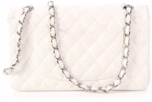 Order Chanel Klasik Double Flap Quilted Medium Putih