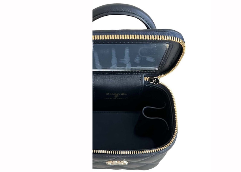 Lookbook 香奈兒經典迷你梳妝包海軍藍 (AP2198)