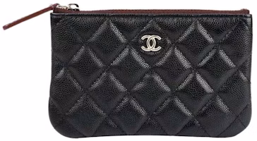 Chanel Classic Mini Zipped Pouch Black (A82365) Chanel Classic Mini Zipped Pouch Black (A82365)
