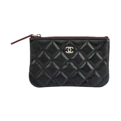 Chanel Classic Mini Zipped Pouch Black (A82365)