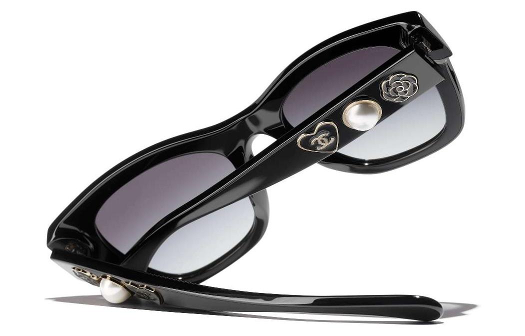 CHANEL Classic Pearl Square Sunglasses Unisex Fashion Eyewear CH5478A C622S6 圖 5