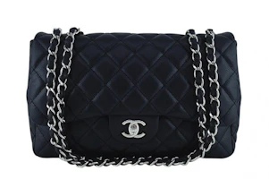 Chanel Classic Single Flap Quilted Jumbo Caviar Black Chanel Classic Single Flap Quilted Jumbo Caviar Black