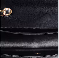 Lookbook Chanel Classic Single Flap Quilted Jumbo Caviar Black
