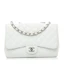 Buy Chanel Klasik Single Flap Berlapik Jumbo Putih