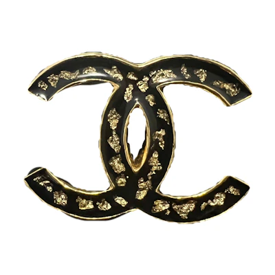 CHANEL Classic Vintage Black Brooch Unisex Fashion Accessory. AB9935B10169NM127BR00CH