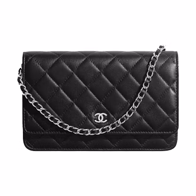Chanel Classic Wallet on Chain Black