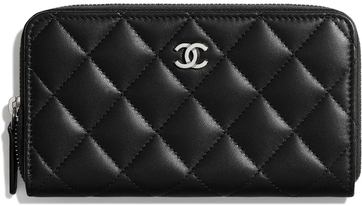 chanel-classic-zipped-wallet-quilted-lambskin-silver-tone-black