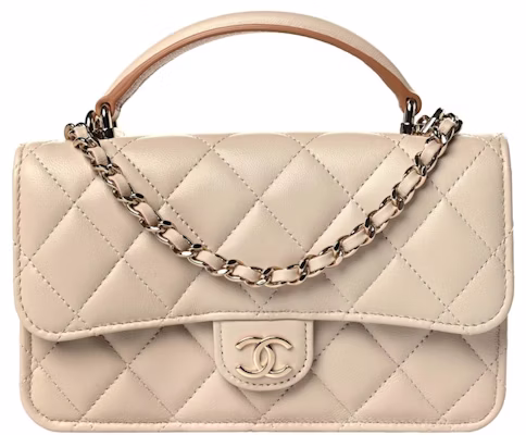 Chanel Clutch/Phone Holder with Chain Beige (AP3226-B10324-NN019) Buy Chanel Clutch/Phone Holder with Chain Beige (AP3226-B10324-NN019)