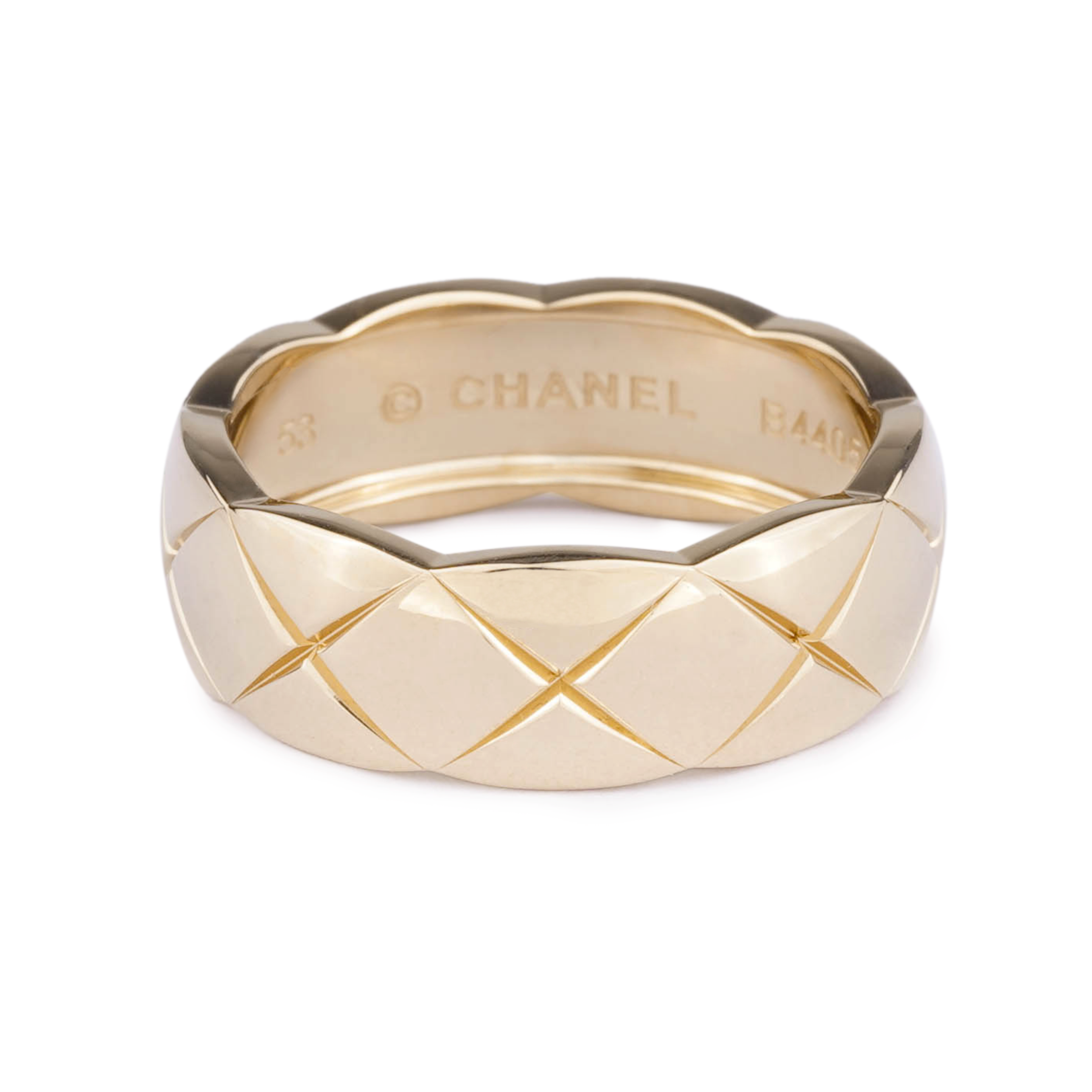 Shop Anillo Unisex CHANEL Coco Crush 18K Oro Beige Edición para Parejas J10817