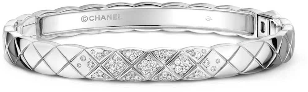Pulsera CHANEL CoCo Crush Oro Blanco 18K Plata Diseño Unisex Pareja. J11162 Buy Pulsera CHANEL CoCo Crush Oro Blanco 18K Plata Diseño Unisex Pareja. J11162