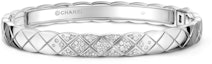 Buy CHANEL CoCo Crush Gelang Emas Putih 18K Perak, Desain Unisex Pasangan. J11162