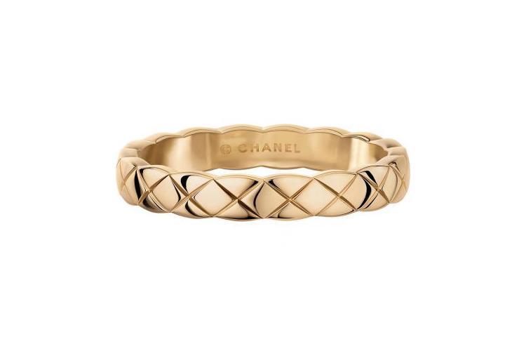 Order 샤넬 코코 크러쉬 미니 베이지 18K 골드 남성 링 베이지 골드. J11785