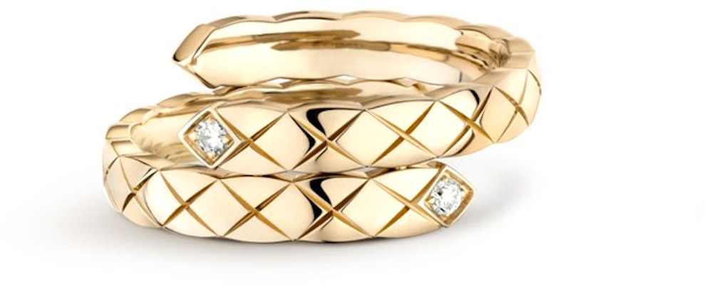 CHANEL CoCo Crush TOI ET MOI 18K Beige Gold Diamond Ring Unisex Couple Style J11969 Order CHANEL CoCo Crush TOI ET MOI 18K Beige Gold Diamond Ring Unisex Couple Style J11969