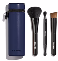 Chanel Codes Couleur Limited-Edition Collection of 3 Essential Brushes 127 - FUGUEUSE Chanel Codes Couleur Limited-Edition Collection of 3 Essential Brushes 127 - FUGUEUSE