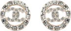 Buy Anting Chanel Crystal Double C Logo Emas Metalik. ab8151b07866nh458