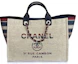 Buy Chanel Deauville Tote Berjalur Beige