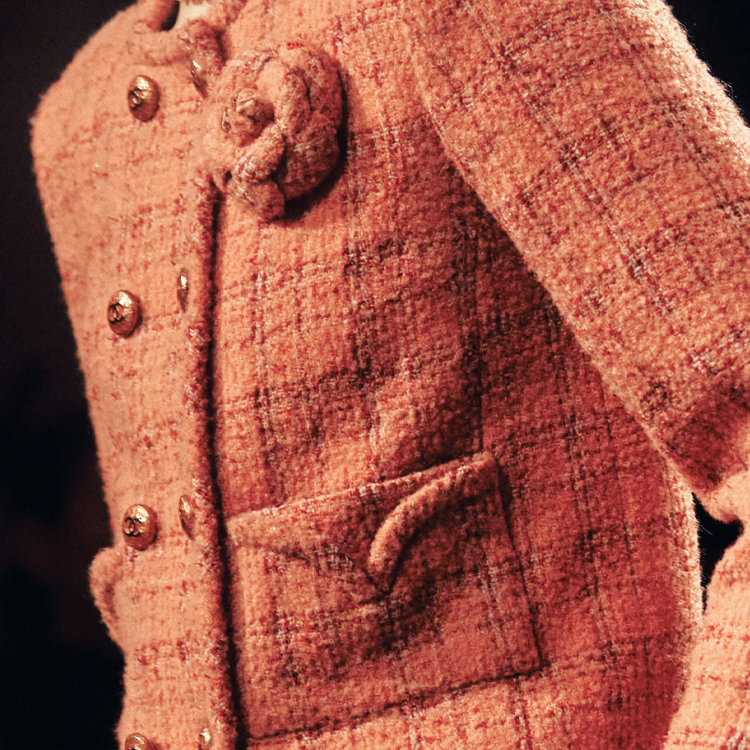 CHANEL Double-Breasted Casual Jacket Orange Unisex P77694-V69441-NY809 圖 4