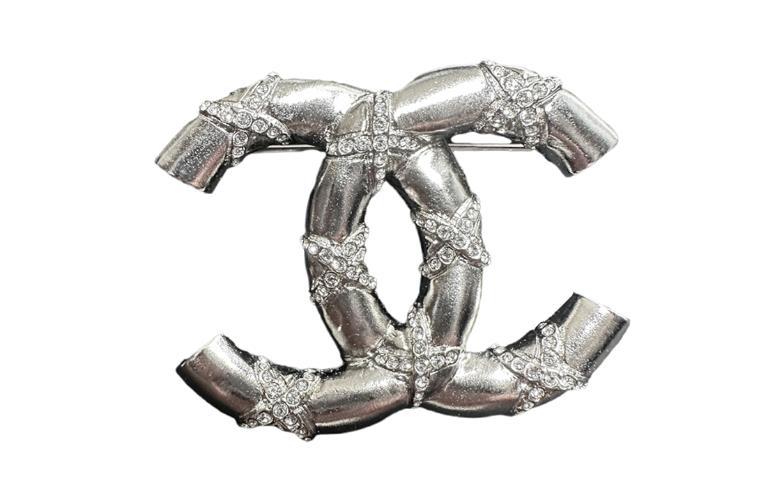 CHANEL Double C Logo Casual Fashion Brooch - Unisex Couple Style. AB6875B06561NF089 圖 2