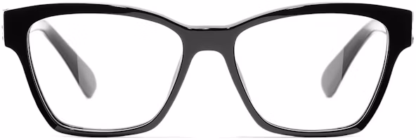Order CHANEL Double C Logo Rectangular Optical Frame Unisex Eyewear. CH3420QBC888