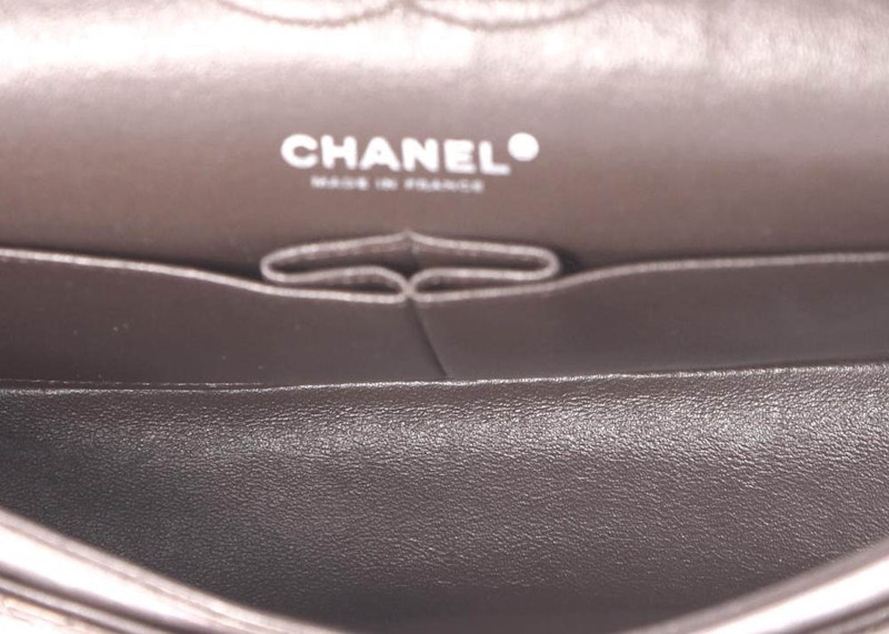 Chanel Double Flap Diamond Quilted Medium Dark Brown 圖 3