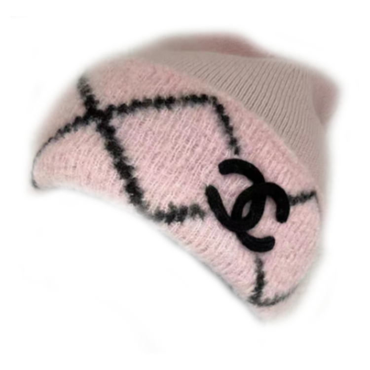 Order Gorro Chanel Rosa Elegante de Punto con Logo Doble C. AAA327-B17629-NZI04