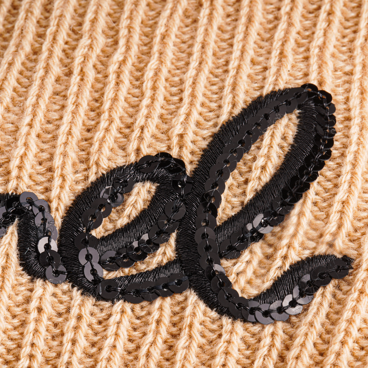 Purchase CHANEL Beanie Rajutan Kasmir Kuning Bordir Fashion Unisex AA8313B08454NI837