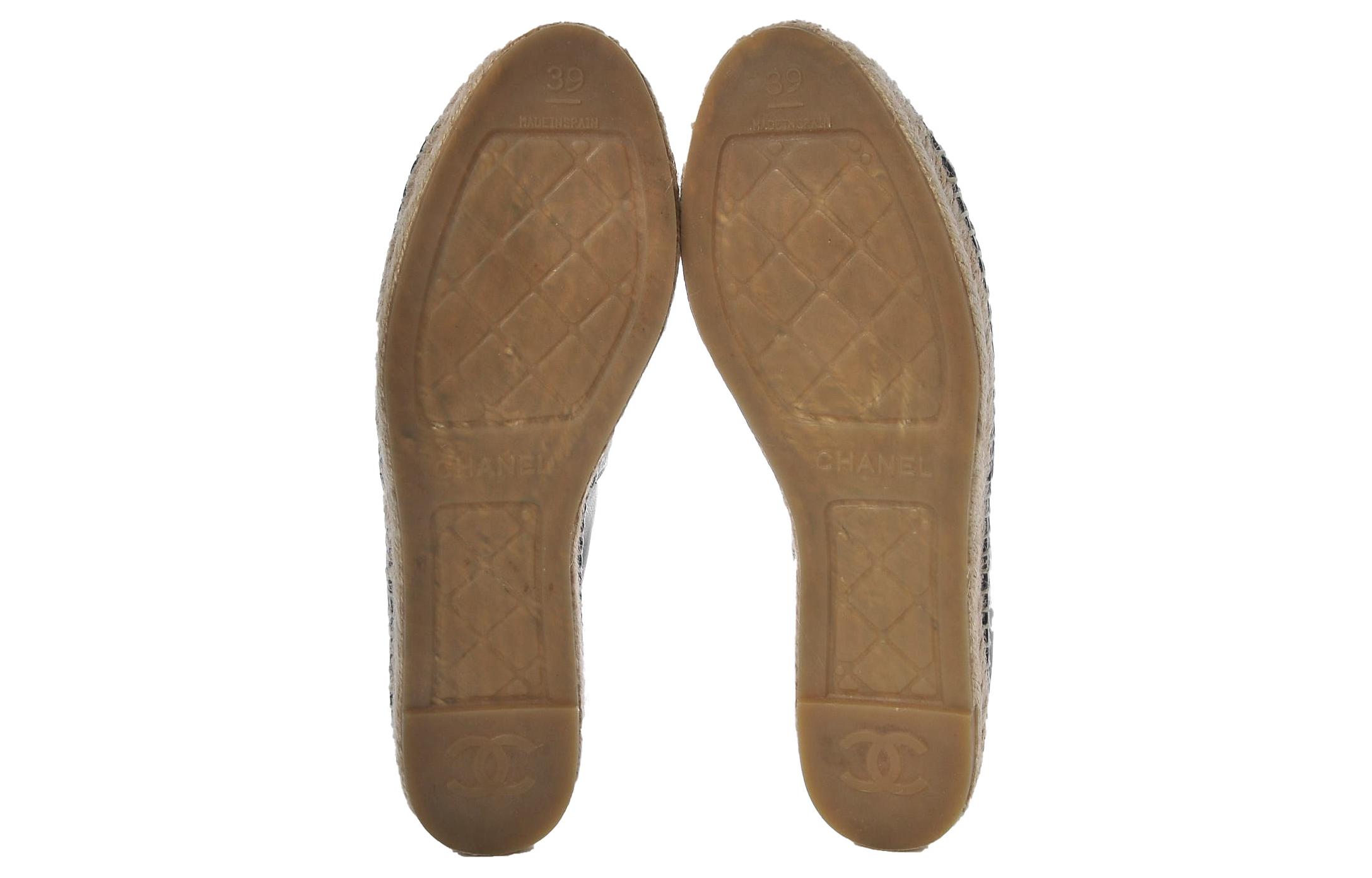 Chanel Espadrilles 'Black' 圖 5