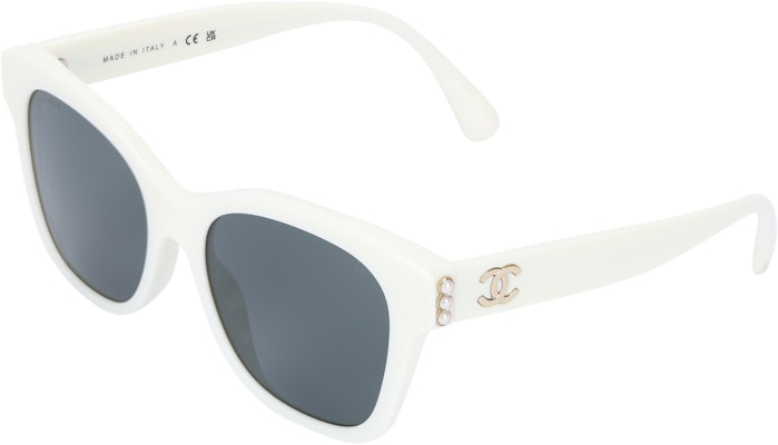 CHANEL Fashion Resin Square Sunglasses with Pearl Detail Unisex Style CH5482H-C1255 Buy CHANEL Fashion Resin Square Sunglasses with Pearl Detail Unisex Style CH5482H-C1255