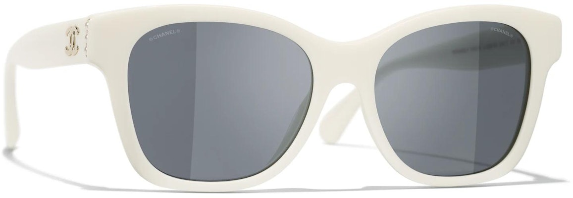 CHANEL Fashion Resin Square Sunglasses with Pearl Detail Unisex Style CH5482H-C1255 Shop CHANEL Fashion Resin Square Sunglasses with Pearl Detail Unisex Style CH5482H-C1255