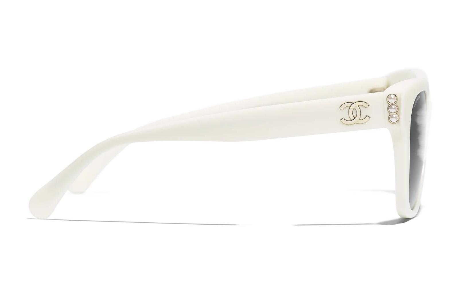 Purchase CHANEL Fashion Resin Square Sunglasses with Pearl Detail Unisex Style CH5482H-C1255