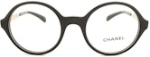 Buy 香奈儿时尚圆形光学眼镜 男女同款情侣设计 CH3411-C622