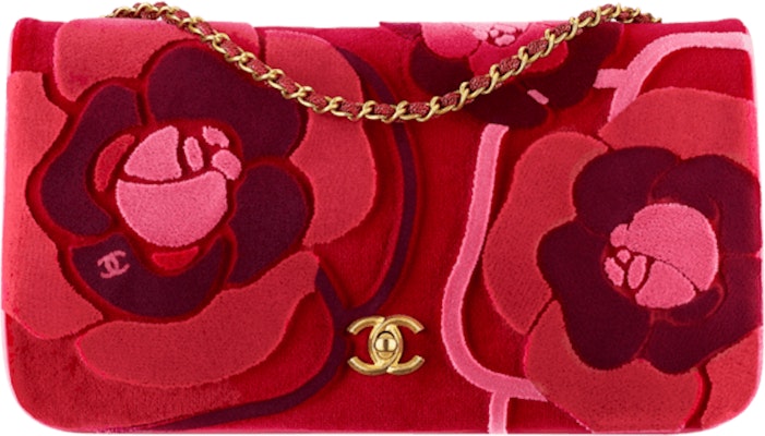 香奈兒翻蓋包山茶花刺繡紅/粉色 Buy 香奈兒翻蓋包山茶花刺繡紅/粉色