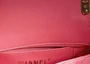 Lookbook Tas Chanel Flap Rantai Tebal Mini 22S Lambskin Coral Merah Muda