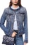 Lookbook CHANEL FW24 Washed Denim Button-Up Jacket Blue P78108-V70196-NZU91