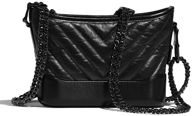 Bolso Chanel Gabrielle Hobo Piel Calf Aged/Smooth Metal Negro Pequeño Order Bolso Chanel Gabrielle Hobo Piel Calf Aged/Smooth Metal Negro Pequeño
