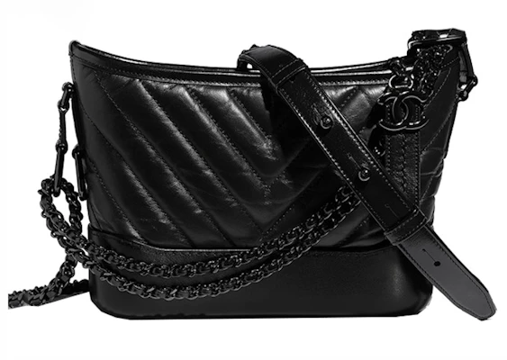 香奈儿Gabrielle黑色Hobo风琴包 Order 香奈儿Gabrielle黑色Hobo风琴包