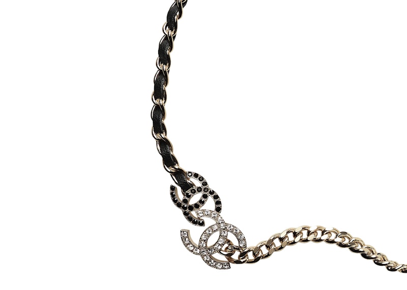 Chanel Gold Necklace AB9278 Gold/Black 圖 3