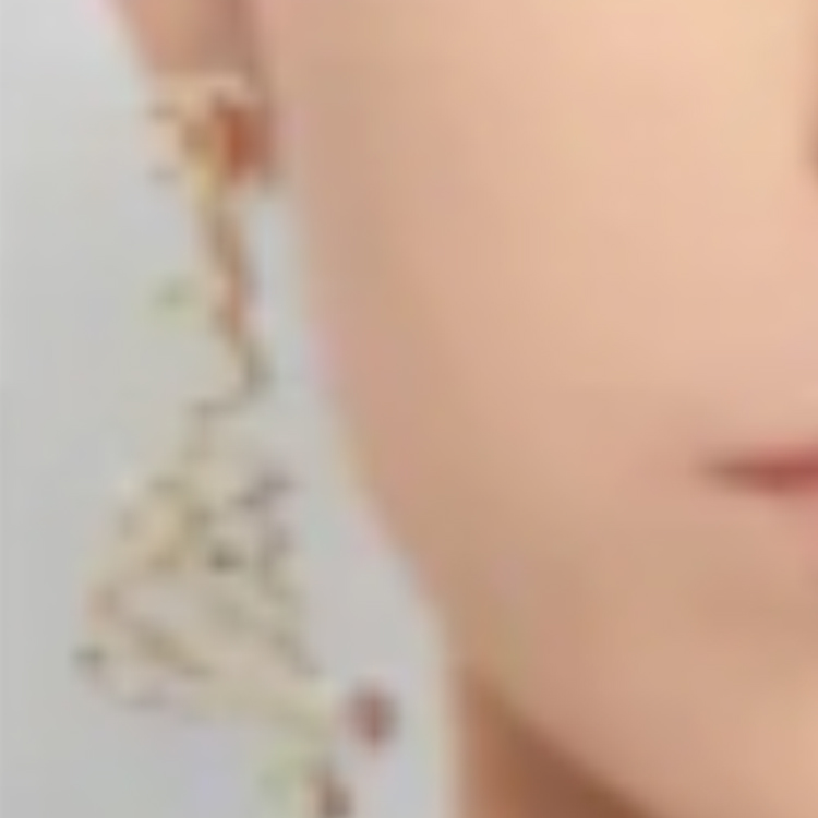 Chanel Gold Pink Enamel CC Logo Square Rhinestone Earrings. ABD170-B16633-NY050 圖 6