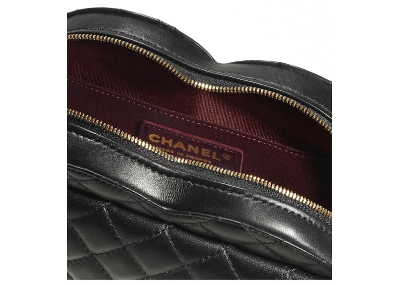 Chanel Heart Bag 22S Black Lambskin 圖 3