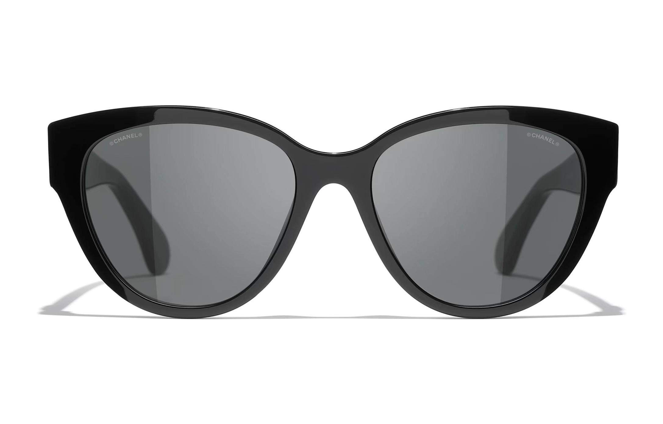 CHANEL Heart Shaped Sunglasses Unisex Fashion Butterfly Frame Design CH5477A C501S4 圖 2