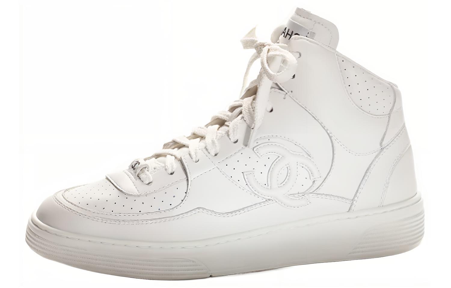 Chanel High-Top Sneaker 'White CMFT Fashion'