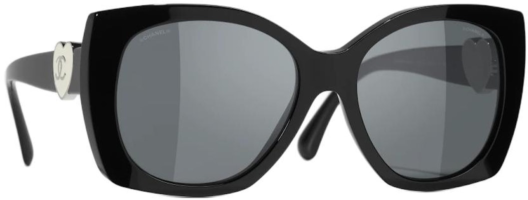 香奈儿不规则设计黑色墨镜男女情侣款 CH5519-C501/S4 Lookbook 香奈儿不规则设计黑色墨镜男女情侣款 CH5519-C501/S4